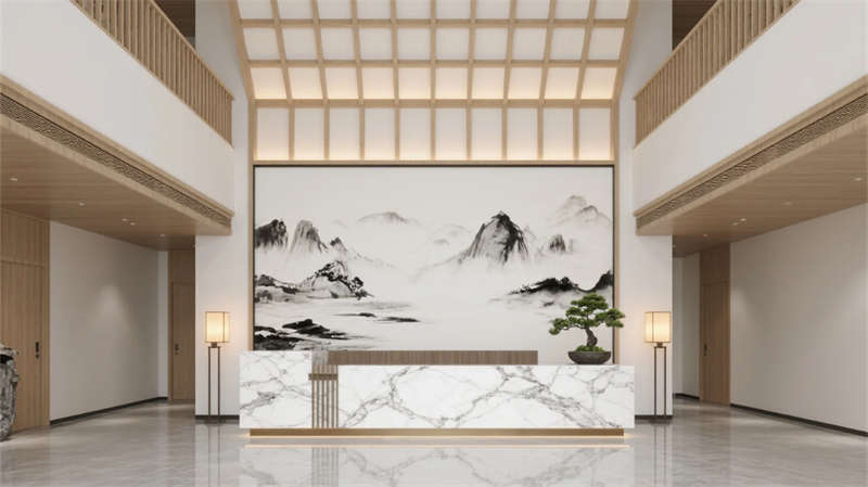 禪意共生，合肥4000平湖畔雅居酒店設計
